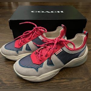 Coach Women’s Aqua Citysole Runner Sneakers size 6B